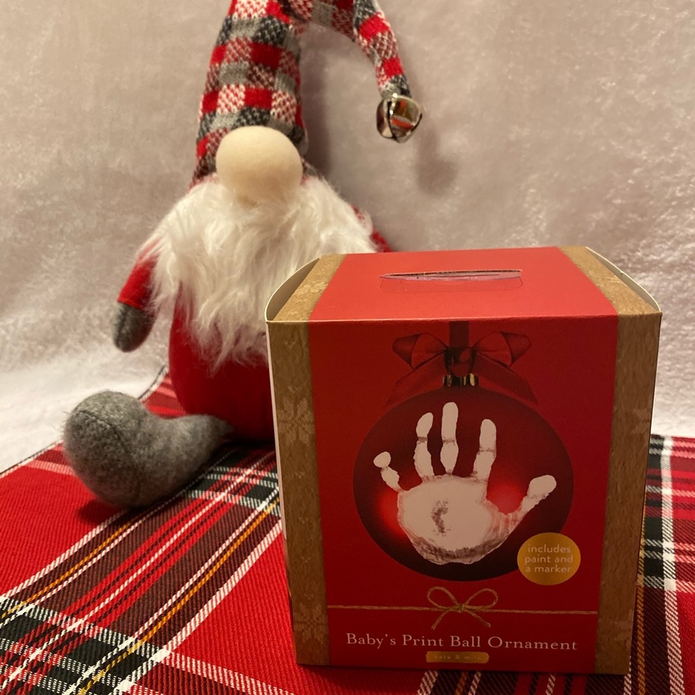 Baby’s Print Ball Ornament